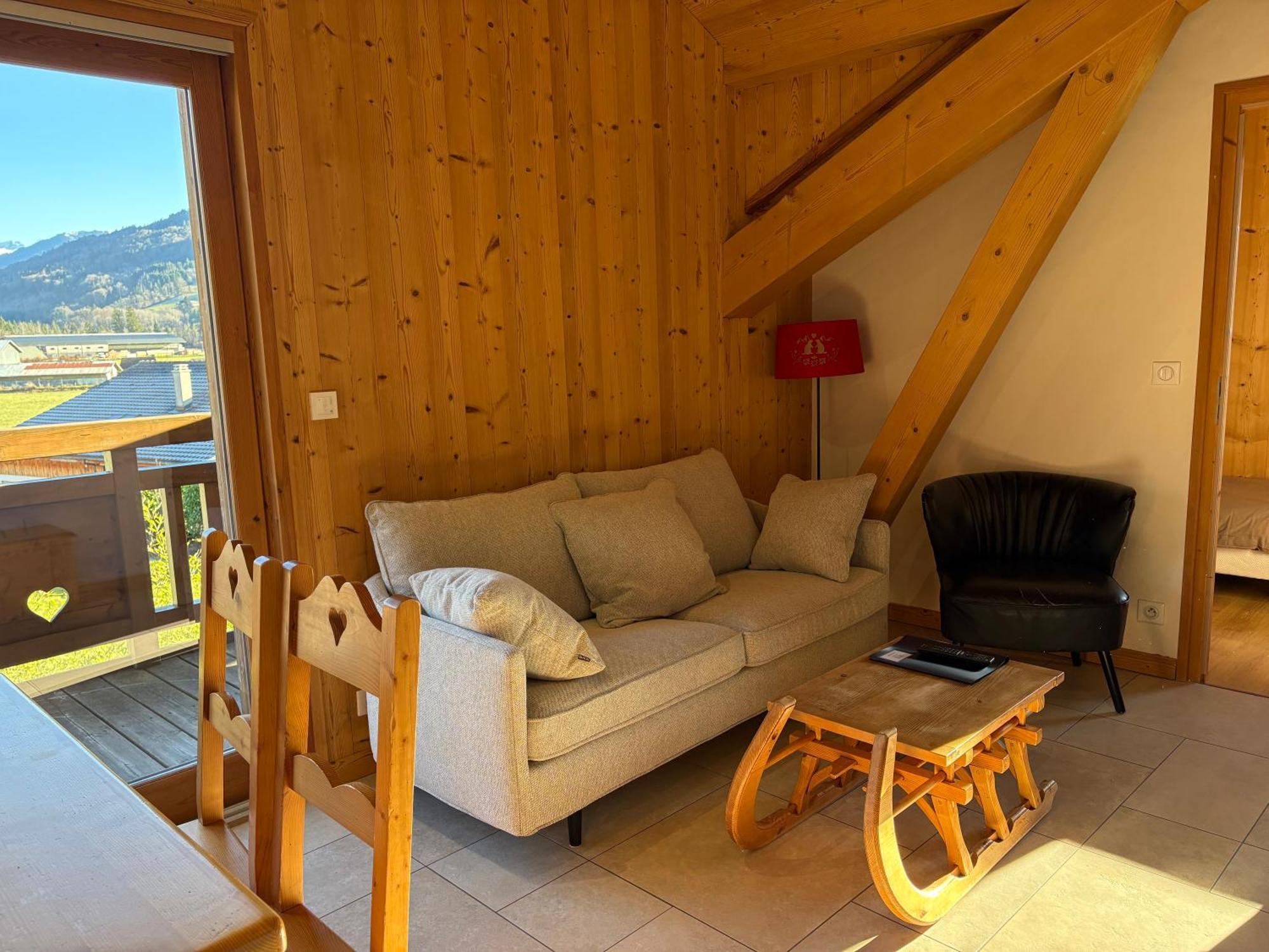 Gîte Balnéo Au Coeur des Alpes Taninges Extérieur photo